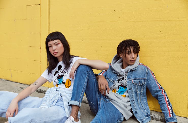 Channel True 90s Vibes With The New Mickey Meets Levi’s Collab