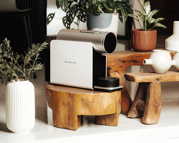 Morning coffee machine