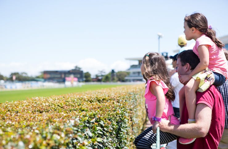 relaxed racing family day