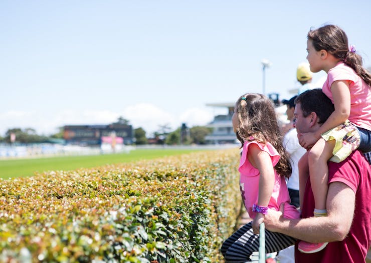 relaxed racing family day