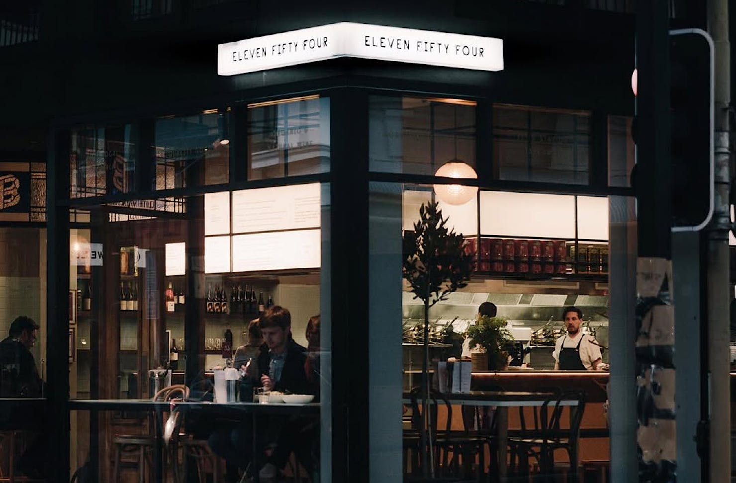 The exterior of 1154 Pastaria. 