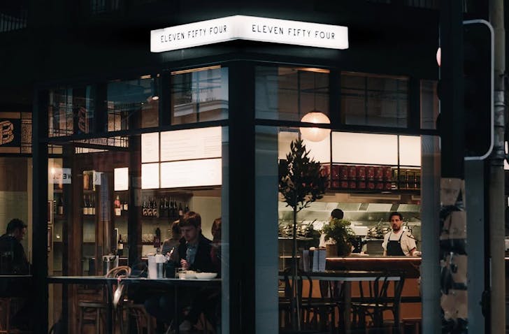The exterior of 1154 Pastaria. 
