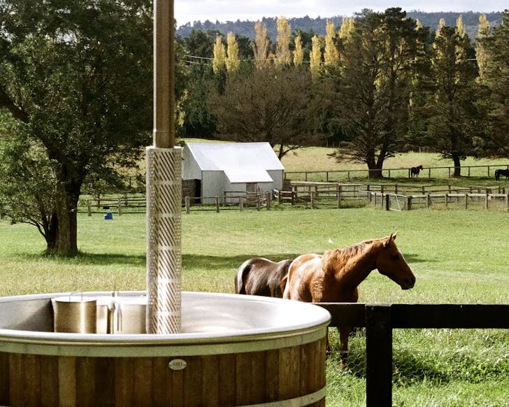 120-acre farm stay sutton forest, best airbnbs with a hot tub near sydney nsw accommodation