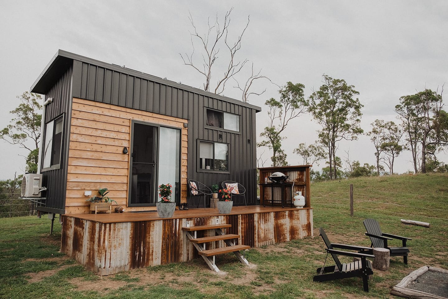 Habitats Tiny Home with Bay Window For Sale