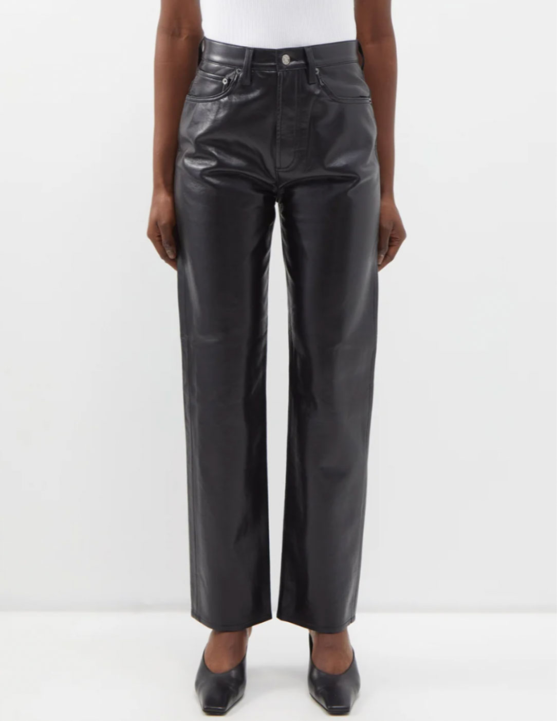 The Best Leather (And Faux Leather) Pants To Add To Your Capsule ...