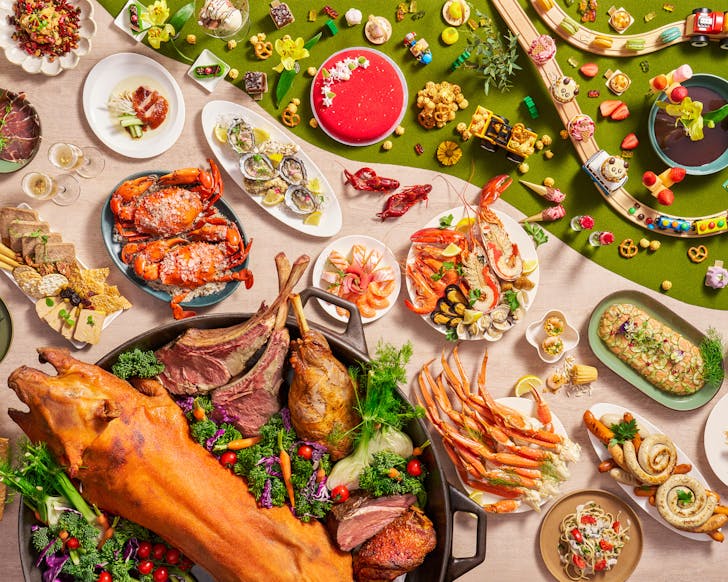 Edge brunch spread