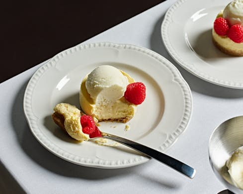 dessert at 24 york sydney cbd steak restaurant