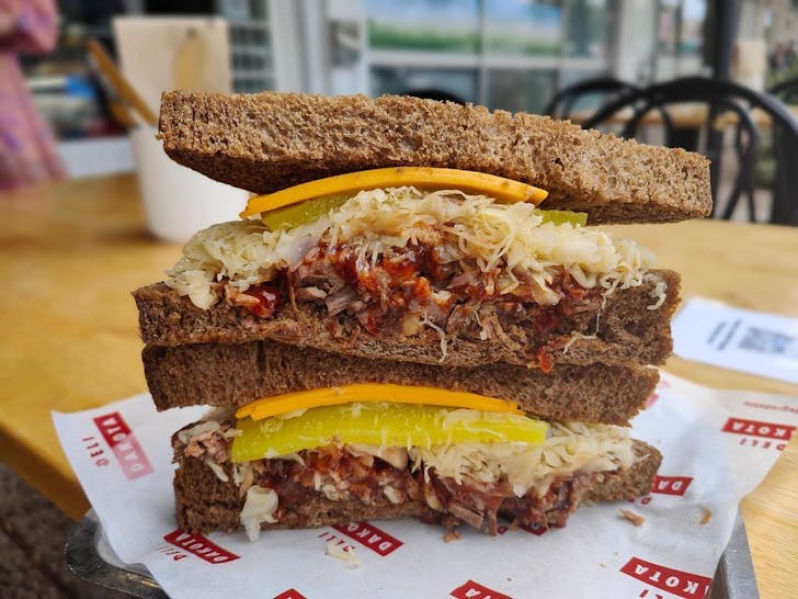 a reuben sandwich