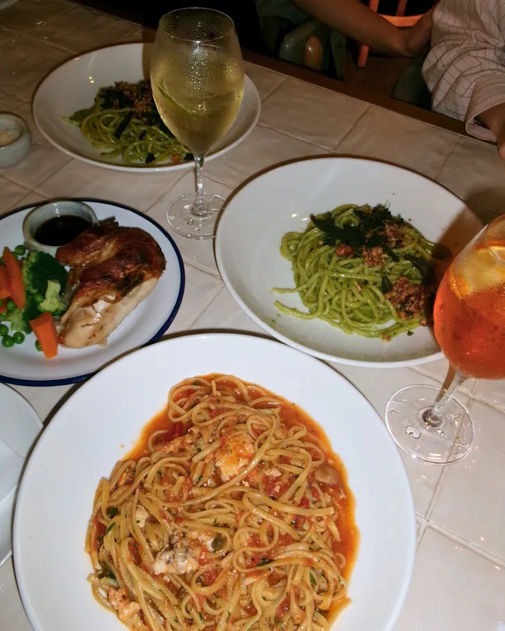 sunsets pasta and pinot rottnest island
