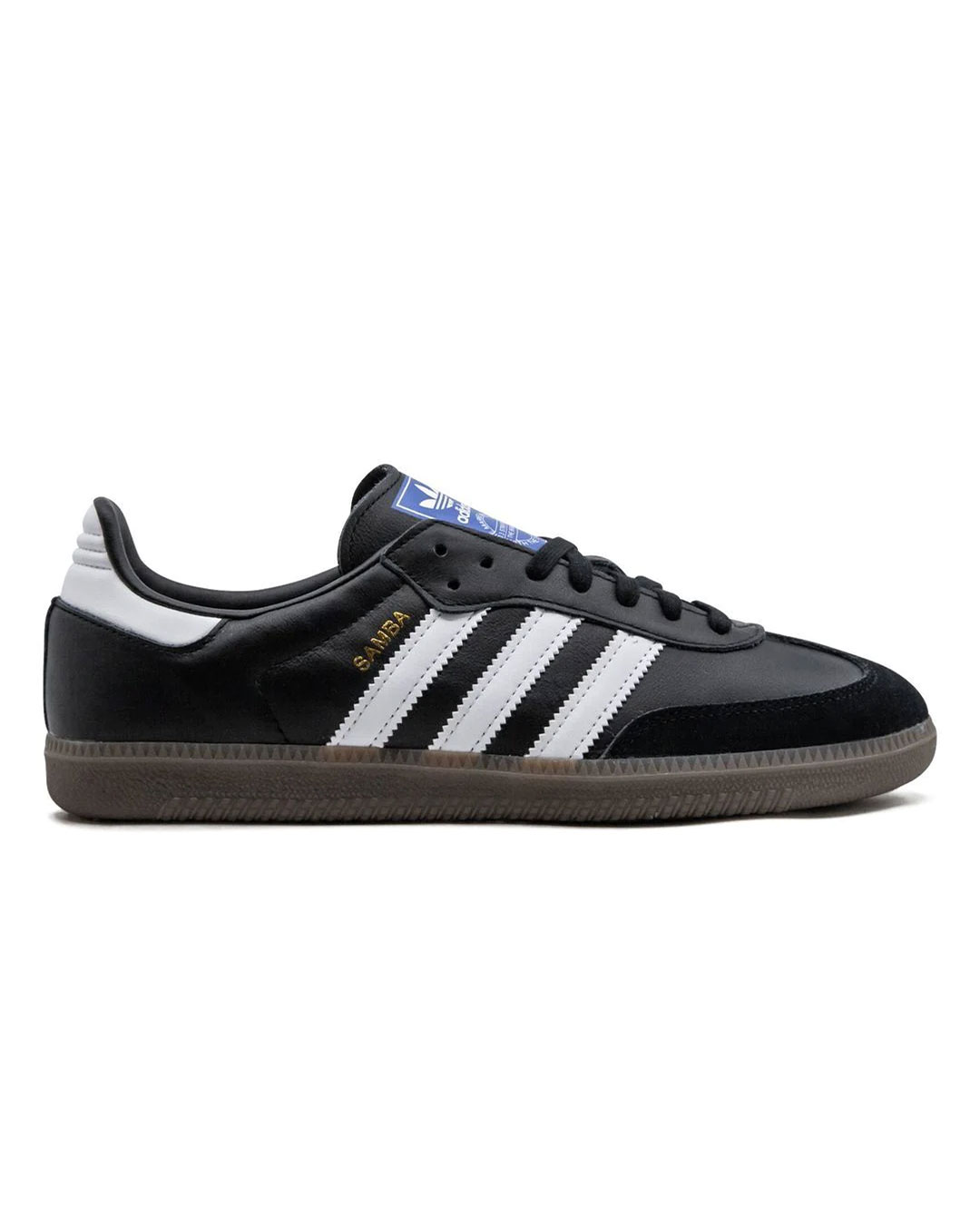 adidas samba sneakers in black and white