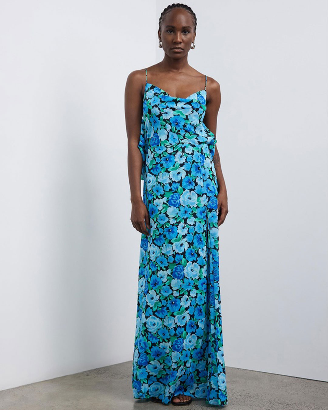 Disco Magic Chiffon Maxi Dress  Maxi dress, Chiffon maxi dress, Teal maxi  dress