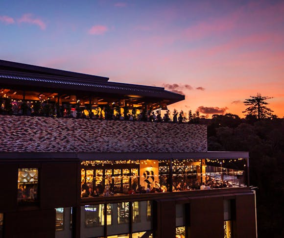 External Shot Westfield Newmarket's Rooftop Dining Precinct