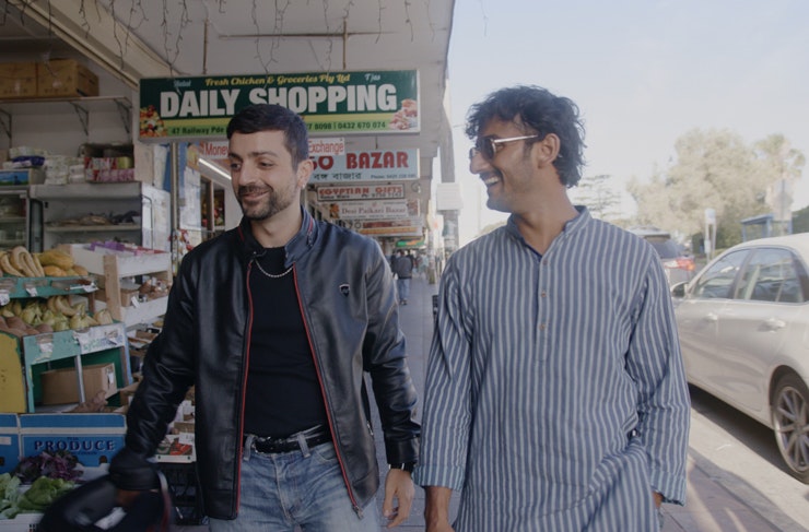 Stills from the documentary 8 Nights Out West