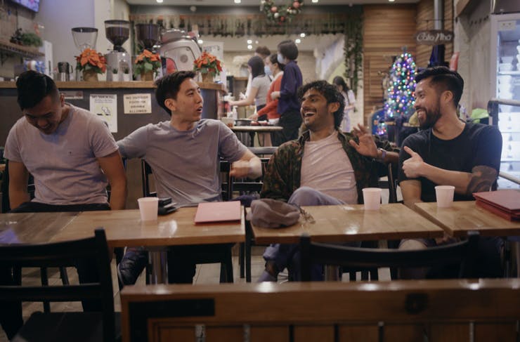 Stills from the documentary 8 Nights Out West