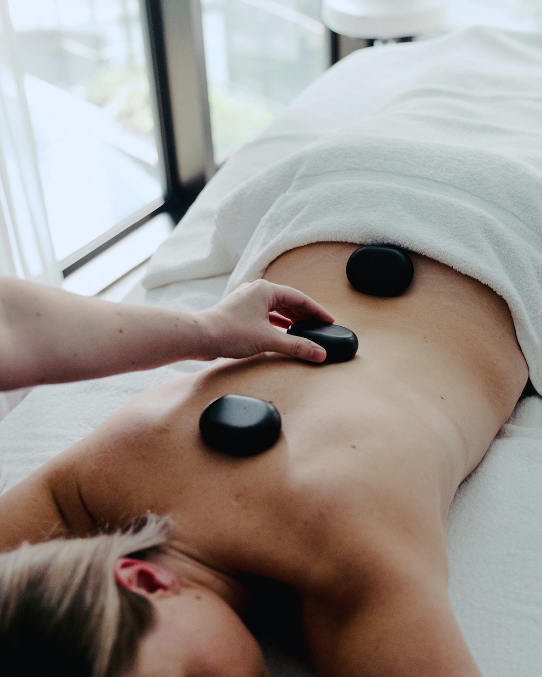 Heavenly Spa Brisbane hot stone massage