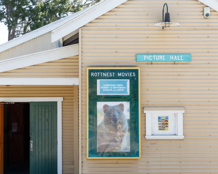 picture hall rottnest island movies