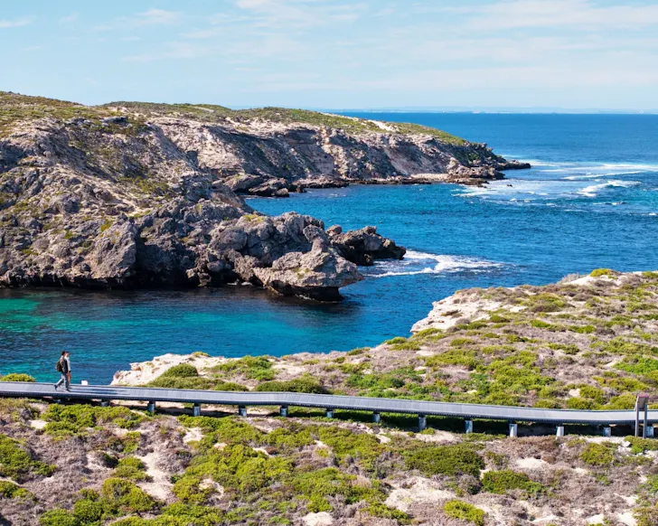 hiking rottnest island