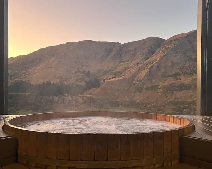 Tub with a view