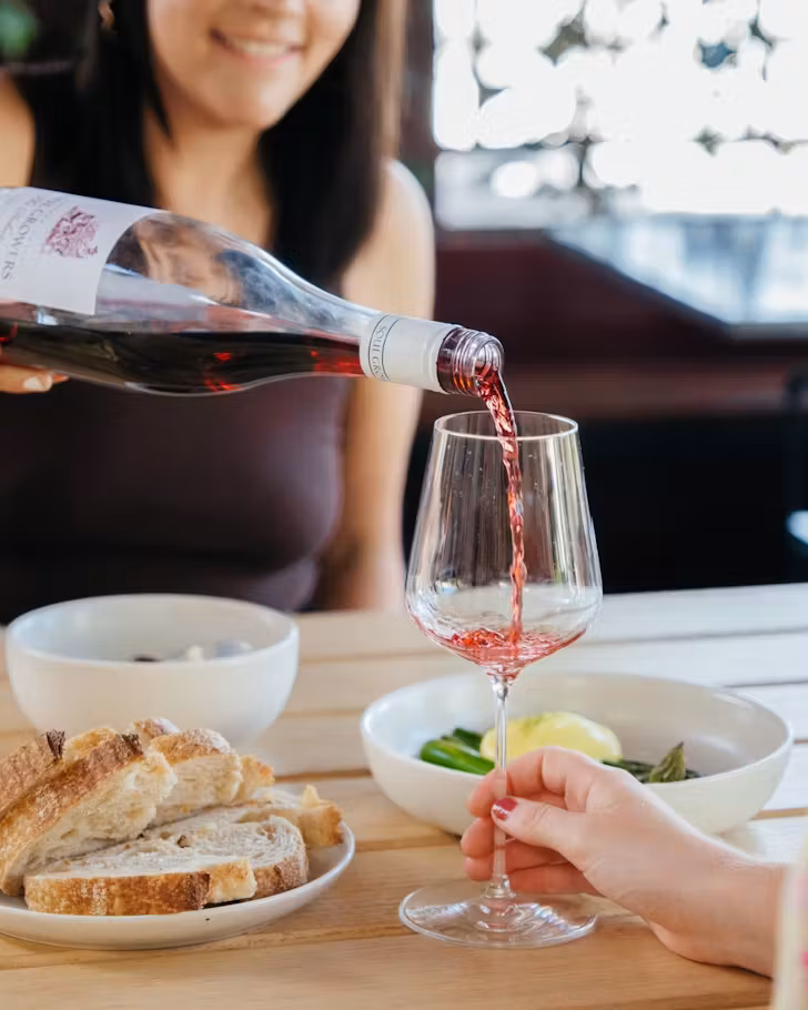 Served with top-tier wines at Bertie