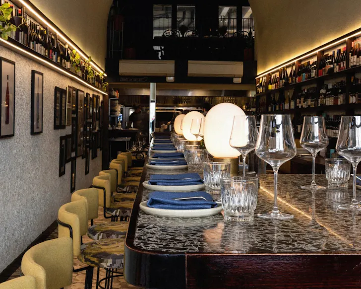 Interior at Leigh Street Wine Room