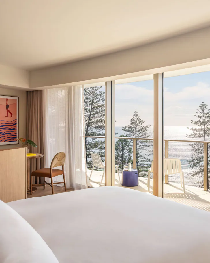 Room with beach view