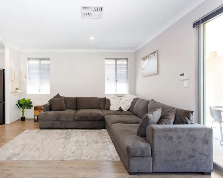 The lounge at A Home Away From Home best Swan Valley accommodation