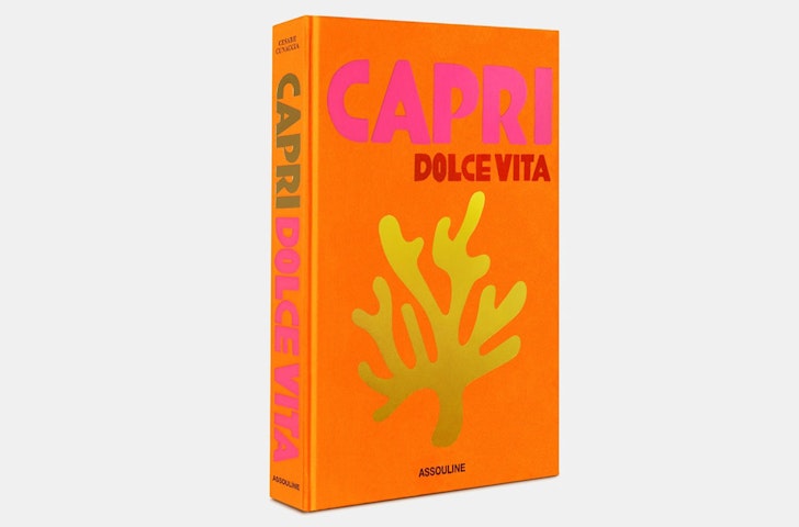 The Assouline Capri Dolce Vita Book, one of the best affordable luxury gifts