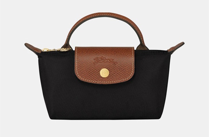 The Longchamp Le Pliage Original Pouch, one of the best affordable luxury gifts