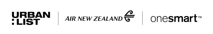Logos for Urban List, Air New Zealand and OneSmartTM