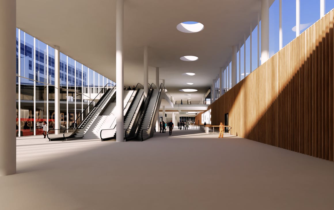 Melbourne Airport Upgrades Render