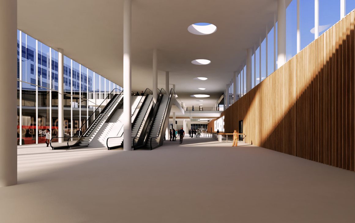 Melbourne Airport Upgrades Render