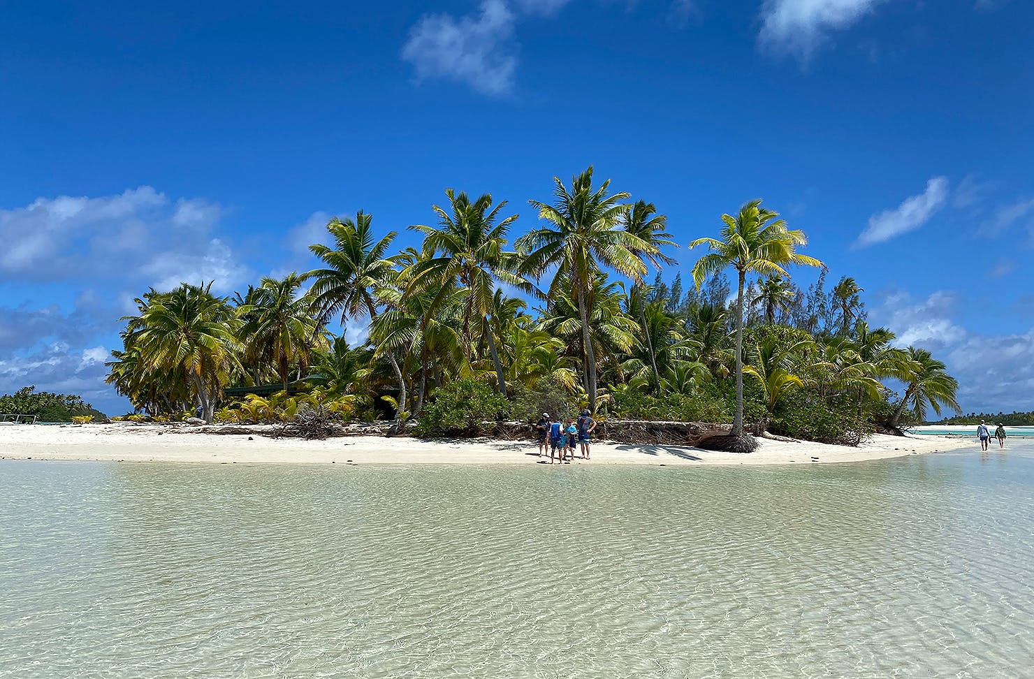 The stunning island of Aitutaki in the Cook Islands