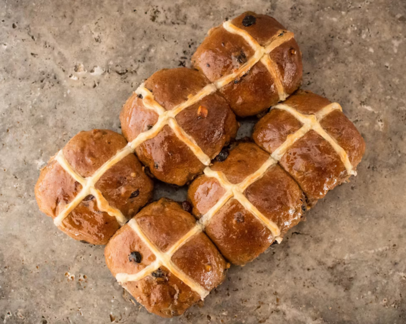 Some of the best hot cross buns in Auckland, from Amano. 