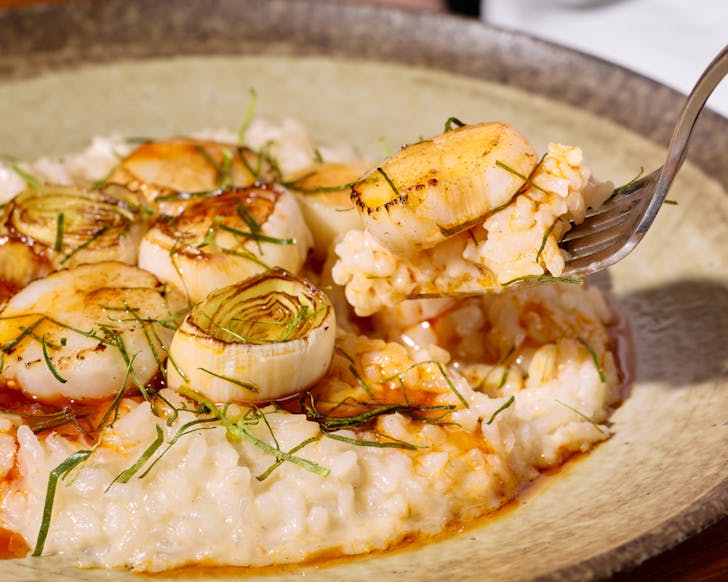 tom kha risotto