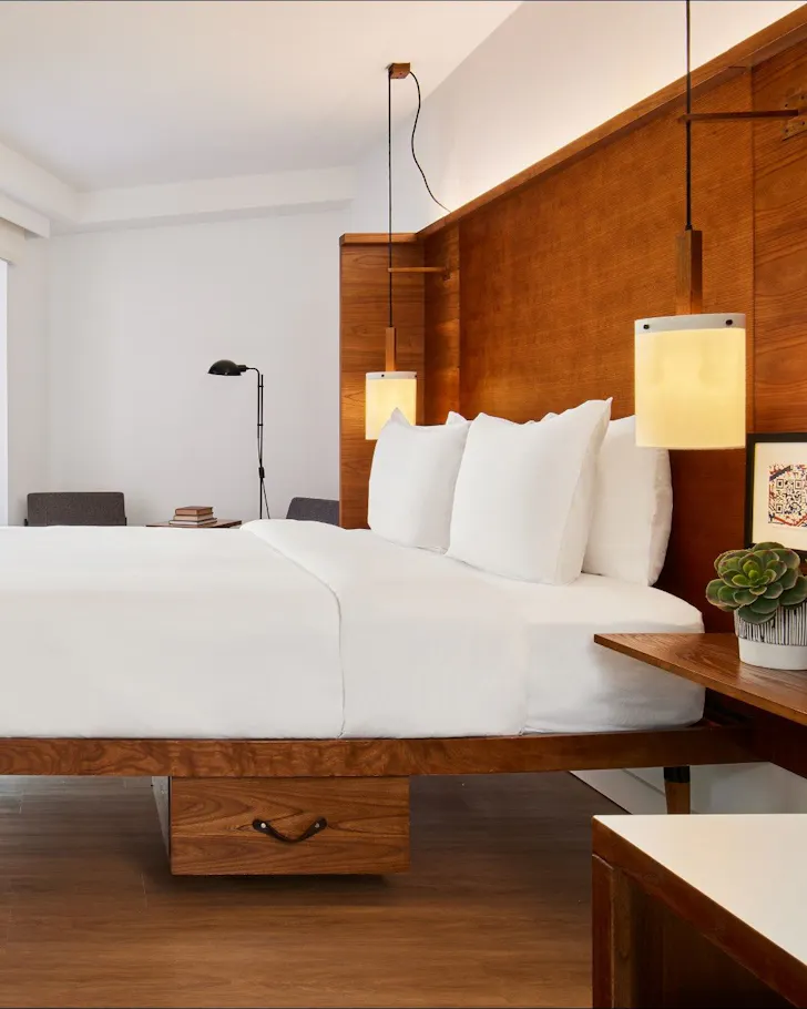 A suite at Arlo SoHo best hotels Soho New York
