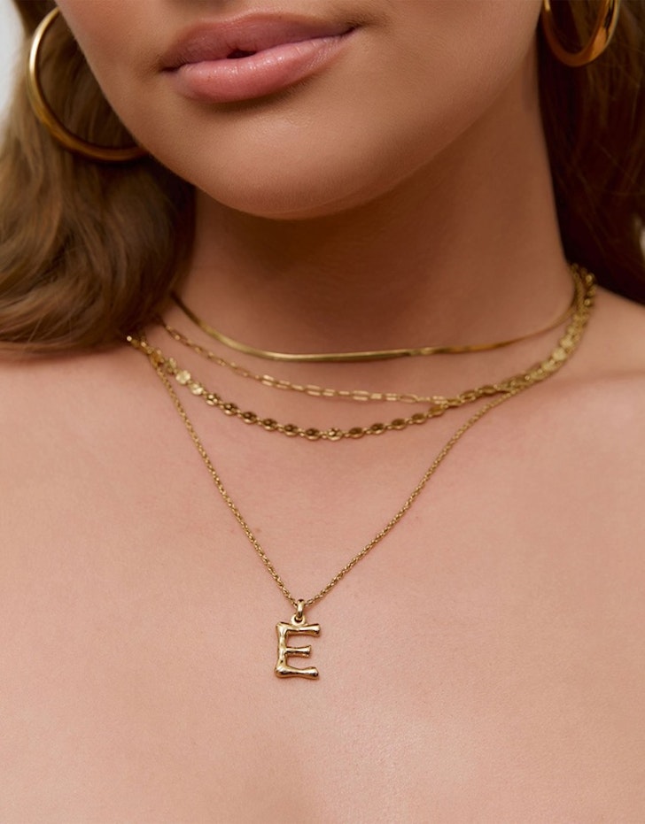 Arms Of Eve Luxe Letter Necklace