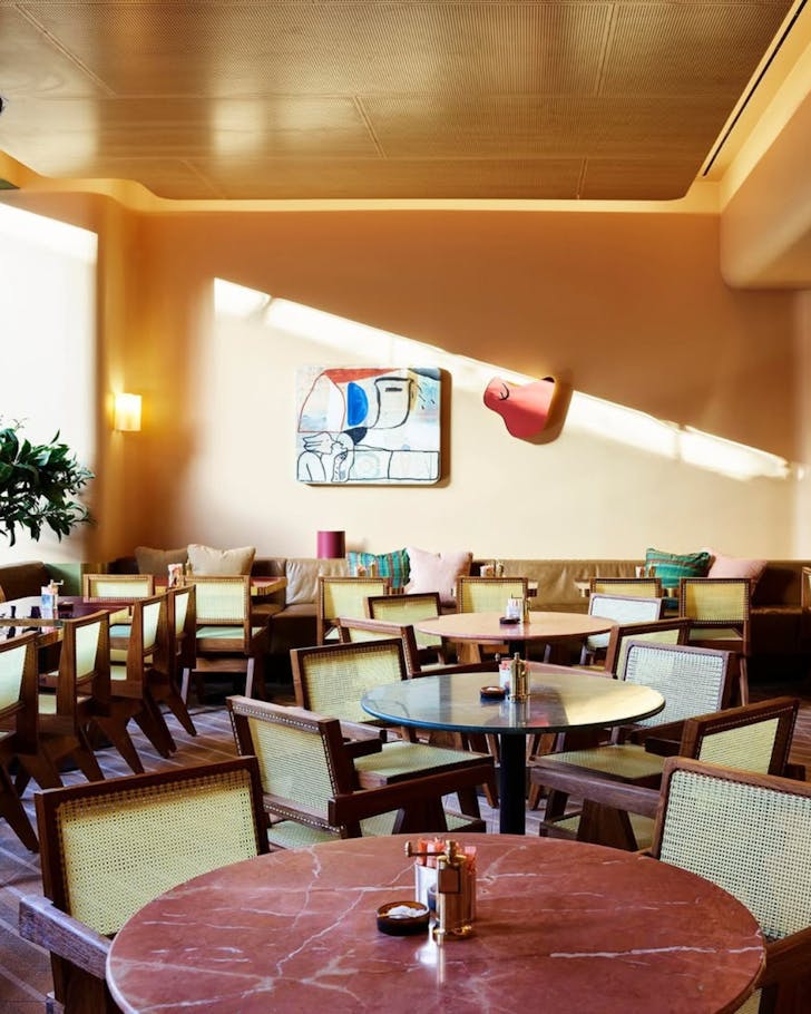 the interior of bills cafe in bondi