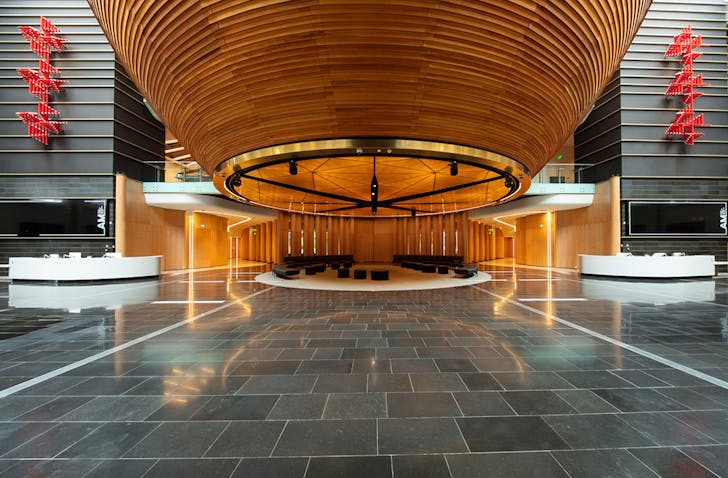 Auckland War Memorial Museum Tāmaki Paenga Hira entrance.
