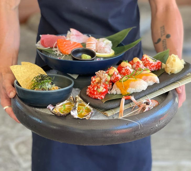 A selection of dishes from Azabu, one of Ponsonby's best restaurants. 
