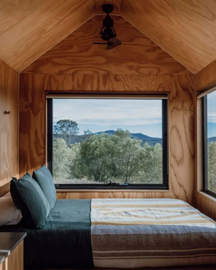 Bed in room