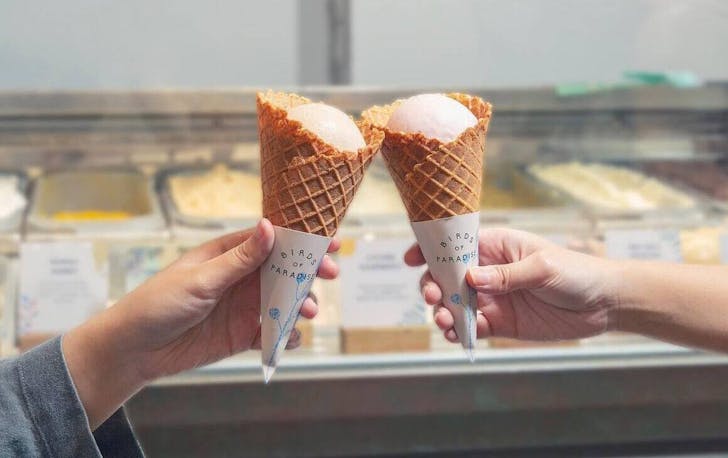 Ice cream in Singapore from Birds of Paradise