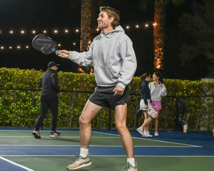 Man playing sport