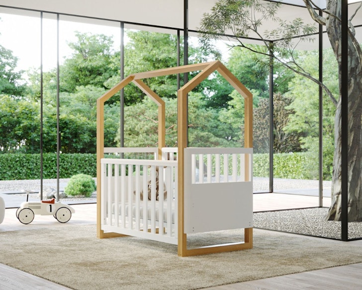 The cubby-style design of Babyhood Kaylula Mila Cot