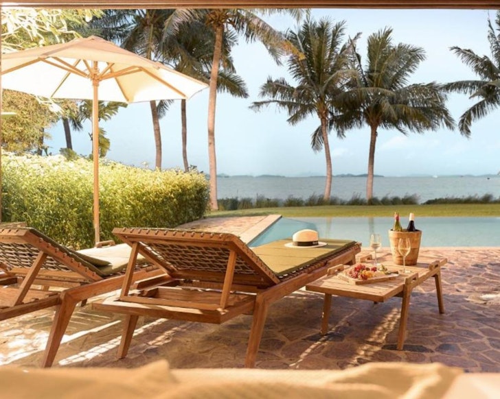 A sunlounger with a view at Barceló Coconut Island best restorts Thailand