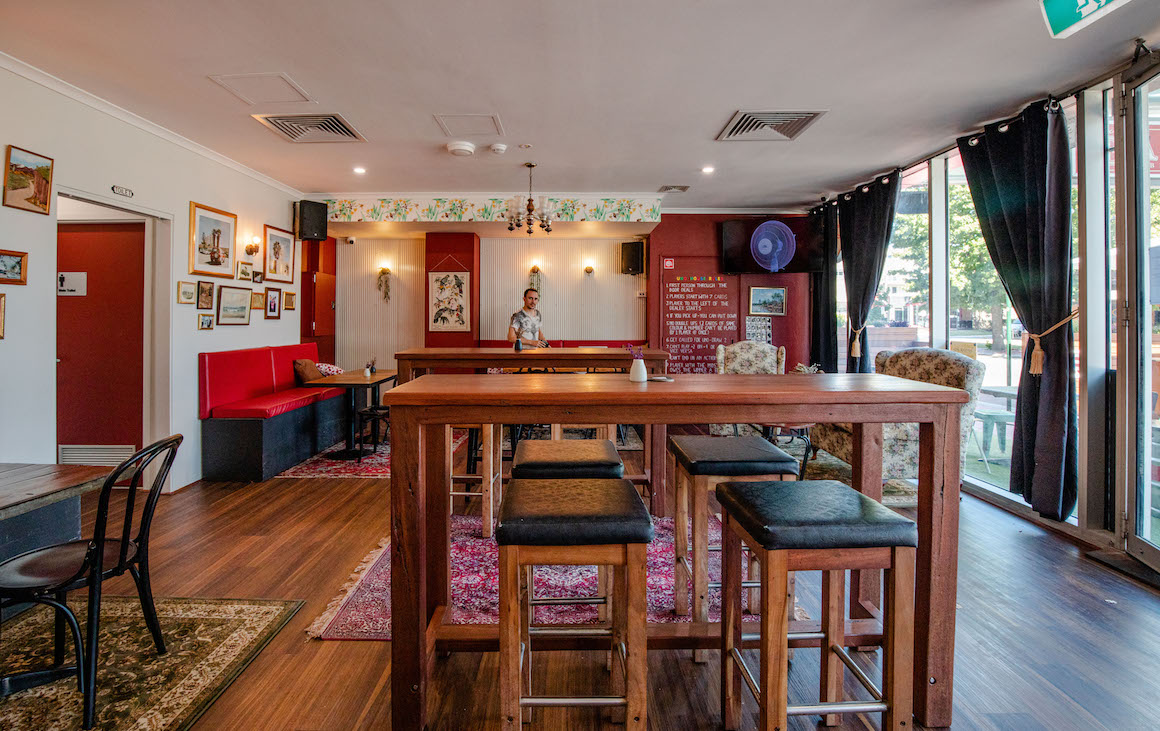inside the newly revamped Bark in Subiaco