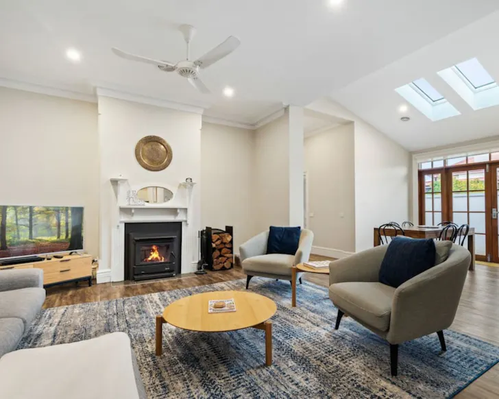 The living space at Barton on March best accommodation Orange NSW