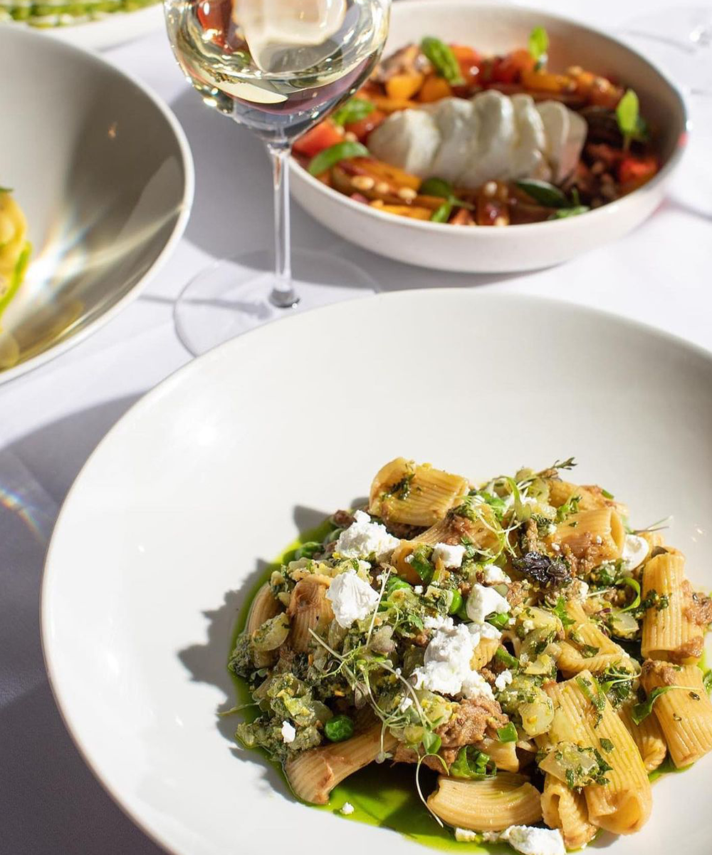 italian pasta at a mooloolaba restaurant