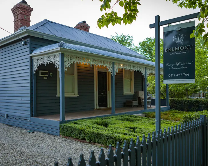 An exterior view of Belmont At Beechworth best Airbnbs Victoria