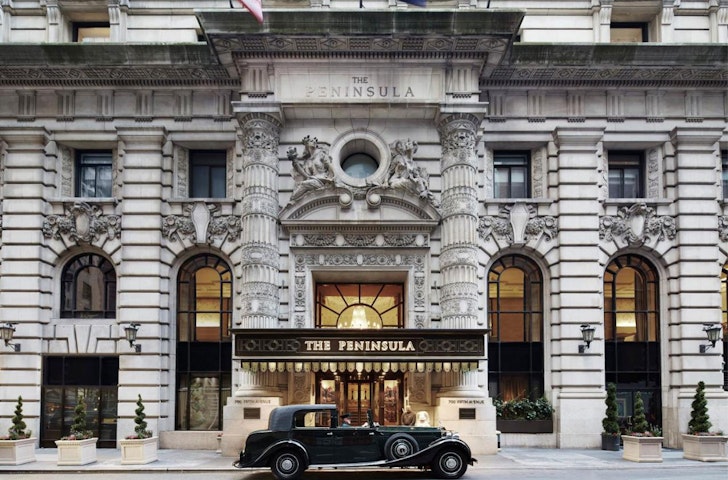 One of the best hotels in New York, The Peninsula
