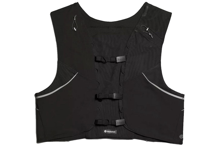 The Lululemon Unisex Fast and Free Trail Running Vest, one of the best running essentials